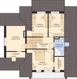 Poddasze projektu - APS 184