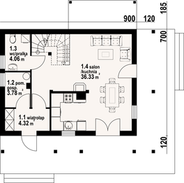Parter projektu - Świdnica mała dwst