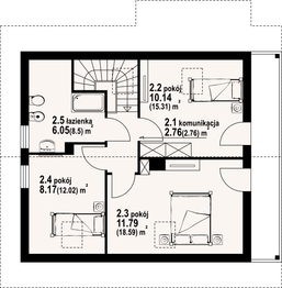 Poddasze projektu - Świdnica mała dwst