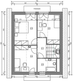 Poddasze projektu - Domek Mały (004 ES)