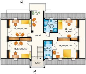 Poddasze projektu - Kalipso Re (1522)