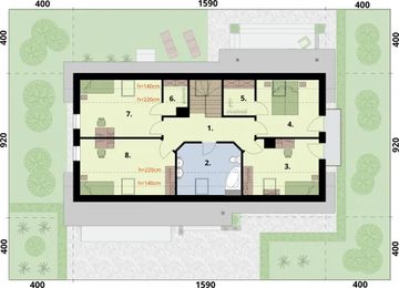 Poddasze projektu - Lamia 3