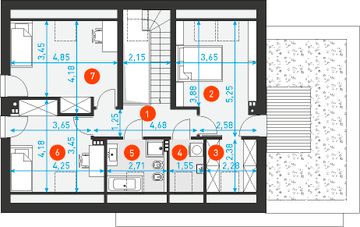 Poddasze projektu - Atrakcyjny 3