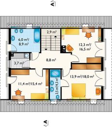 Poddasze projektu - Sandra (1532)