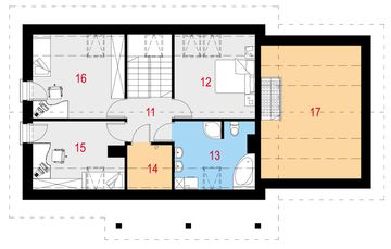 Poddasze projektu - Familiaris II G1
