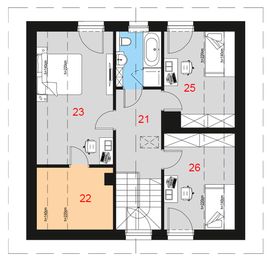 Poddasze projektu - Carus I PG1