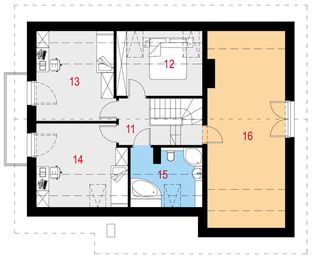 Poddasze projektu - Propositus I G1