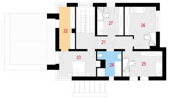 Piętro 1 projektu - Audax I PG2