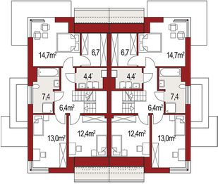 Poddasze projektu - Diana Grande B bliźniak