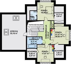 Poddasze projektu - TK135
