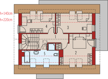 Poddasze projektu - Lila economic