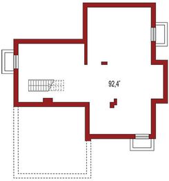 Piwnica projektu - Carmen Magdalena A z piwnicą