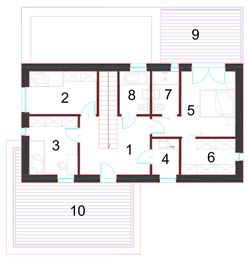 Piętro 1 projektu - Charyzmatyczny D17