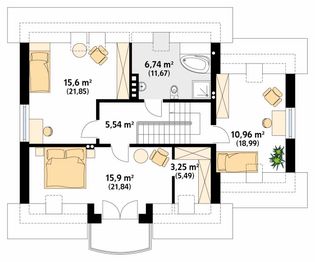 Poddasze projektu - Pik