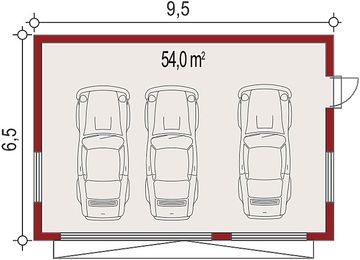Parter projektu - APG 2E garaż