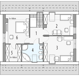 Poddasze projektu - Eryk classic a