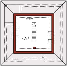 Poddasze projektu - Bella A