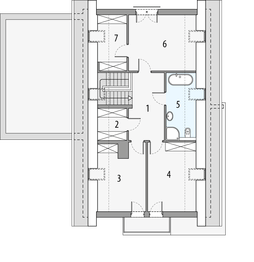 Poddasze projektu - Antoni c