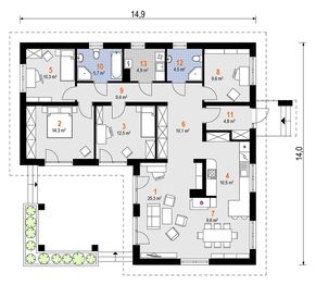 Parter projektu - Menuet (1567)