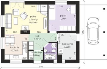 Parter projektu - Dom przy Imbirowej 4
