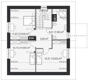 Poddasze projektu - Montieri Termo