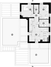 Piętro 1 projektu - HomeKoncept 41