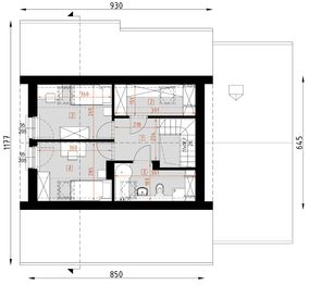 Poddasze projektu - D289