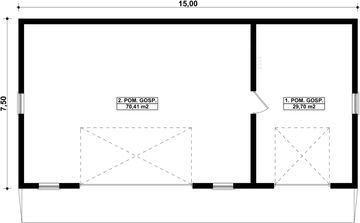 Parter projektu - G326 - Budynek gospodarczy