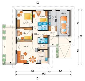 Parter projektu - Cetyniec (1581)