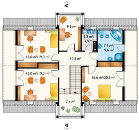 Poddasze projektu - Kalipso G1 (1588)