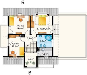 Poddasze projektu - Mirona G2 (1582)