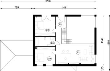 Piętro 1 projektu - FX-31