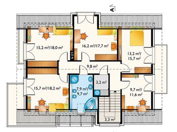 Poddasze projektu - Helios Max (1590)