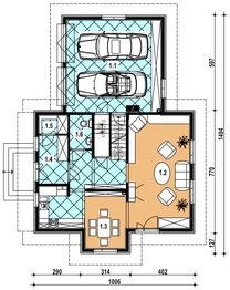 Parter projektu - A-147 Dom szkieletowy