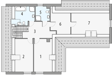 Poddasze projektu - Sosenka 3B