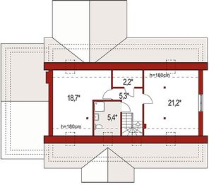 Poddasze projektu - Anita Nova A
