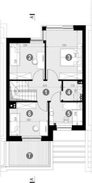 Piętro 1 projektu - HomeKoncept 52 S