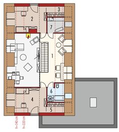 Poddasze projektu - Daniel V G2 energo plus