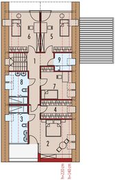 Poddasze projektu - EX 19 G2 energo plus
