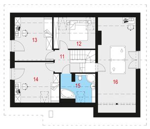 Poddasze projektu - Propositus II G1
