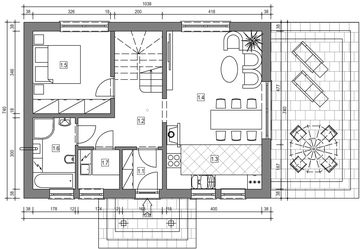 Parter projektu - Domek Lipowy (020 ET)