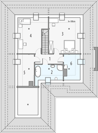 Poddasze projektu - Klara 2