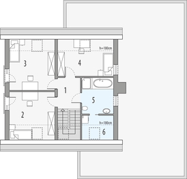 Poddasze projektu - Melania