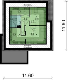 Poddasze projektu - KA7 T