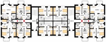 Piętro 2 projektu - Przytulny