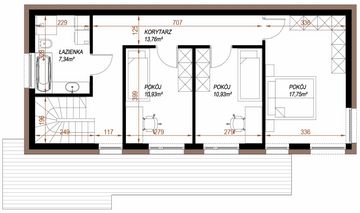 Piętro 1 projektu - House 09