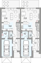Parter projektu - Konrad - dwulokalowy l+p