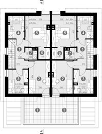 Poddasze projektu - HomeKoncept 61 D
