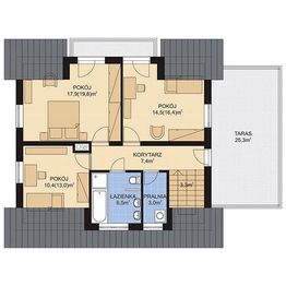 Poddasze projektu - APS 225