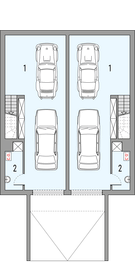 Piwnica projektu - Poezja 1a - dwulokalowy LLL